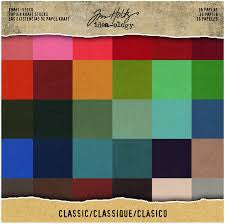 Tim Holtz Ideaology Kraft Stock Classic Papers